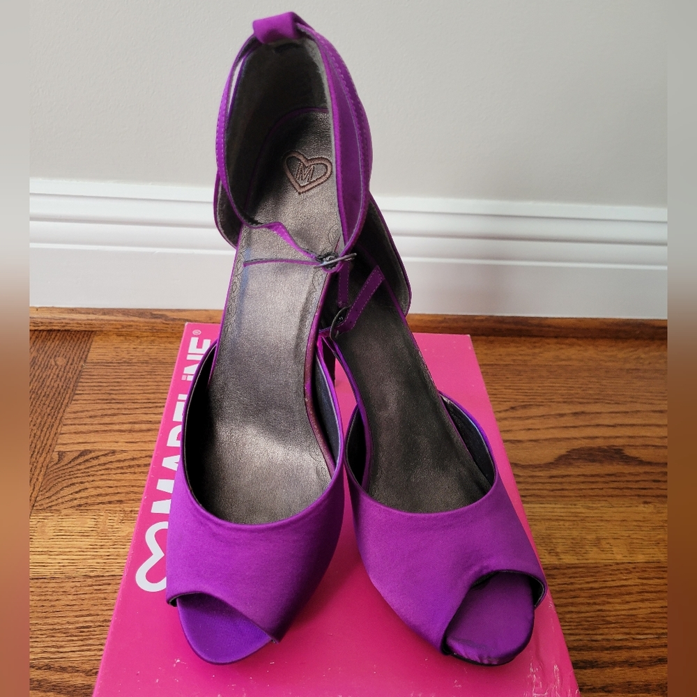 Madeline Purple Heels